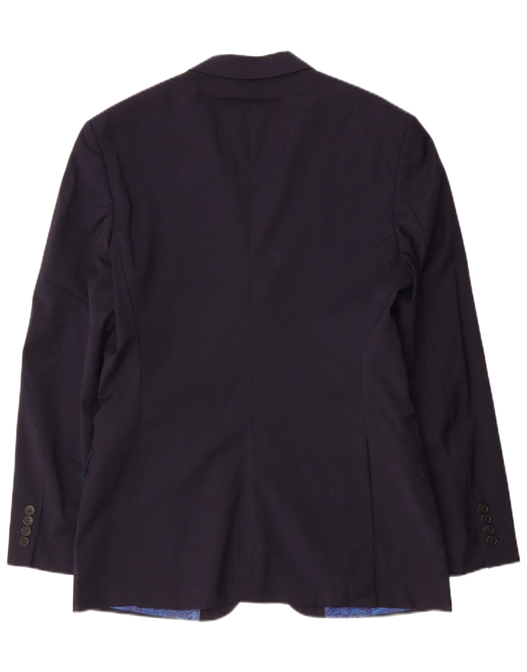 Ted Baker Ανδρικό σακάκι σακάκι US 40 με 2 κουμπιά μάλλινο μπλε ναυτικό