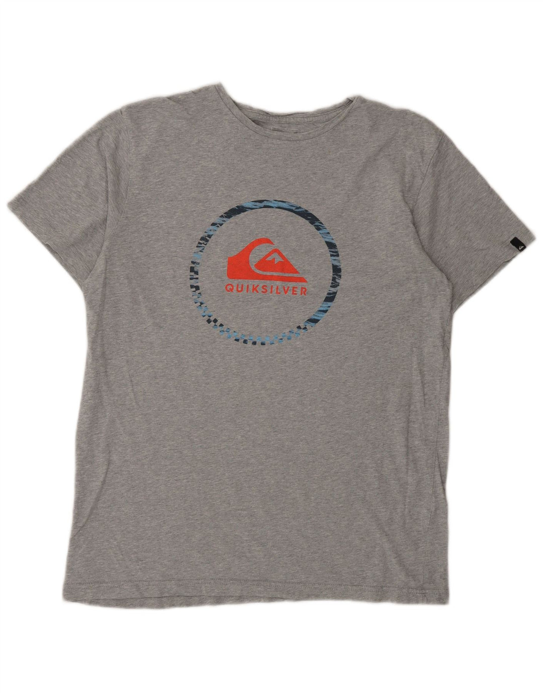 Ανδρικό γραφικό μπλουζάκι Quiksilver Top Large Grey