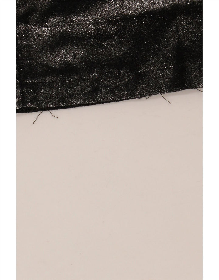 Γυναικείο ίσιο casual παντελόνι ARMANI W29 L34 Μαύρο βαμβακερό