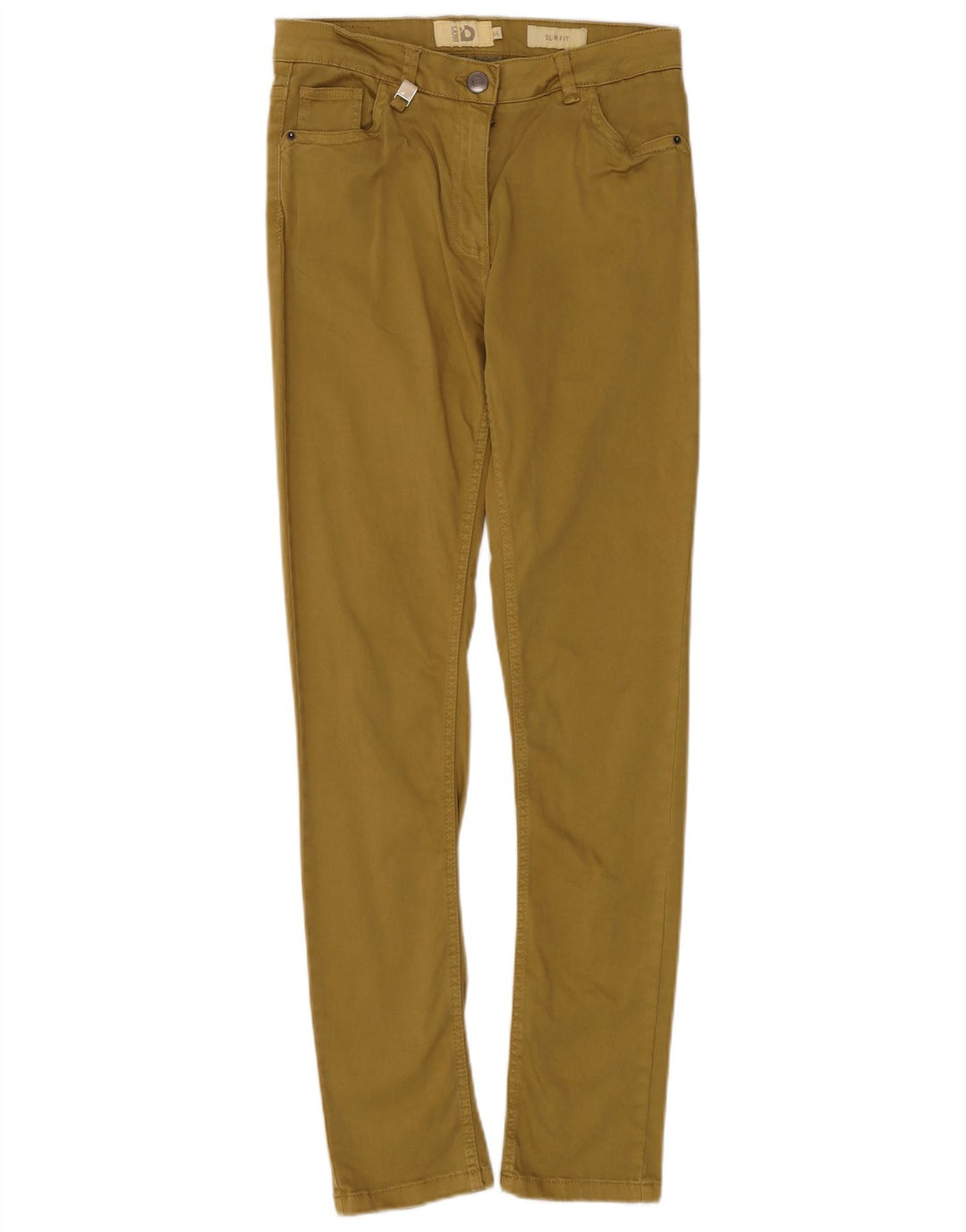DACK'S Γυναικείο Slim Casual Παντελόνι IT 44 Medium W30 L30 Χακί Βαμβακερό