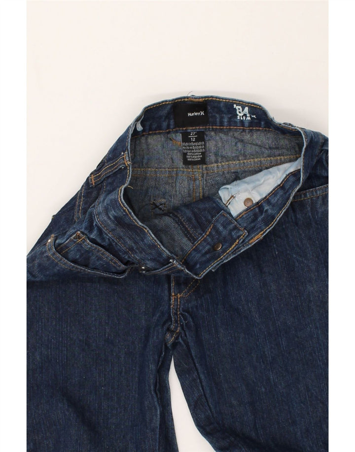 HURLEY Boys Slim Jeans 11-12 Years W24 L27 Blue Cotton | Vintage Hurley | Thrift | Second-Hand Hurley | Used Clothing | Messina Hembry 