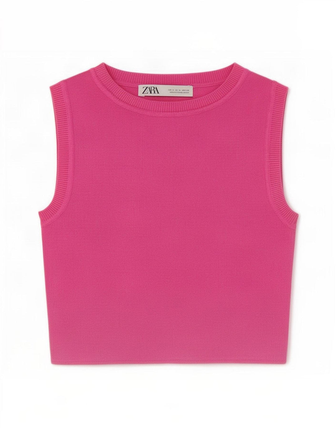 Zara Γυναικείο Γιλέκο Τοπ UK 10 Small Pink