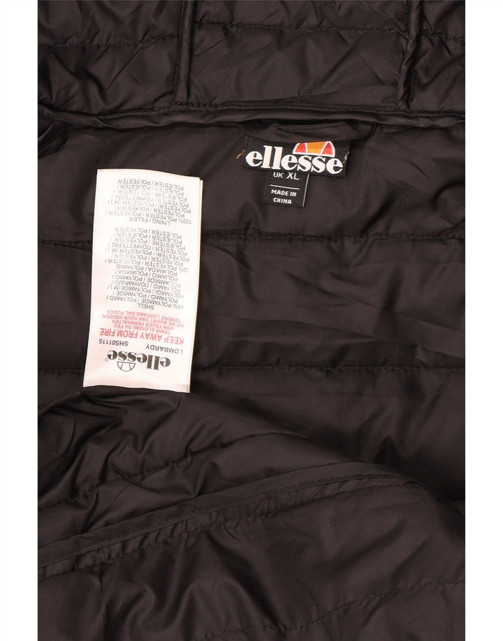 Ανδρικό μπουφάν με κουκούλα Ellesse UK 42 XL Grey Polyamide