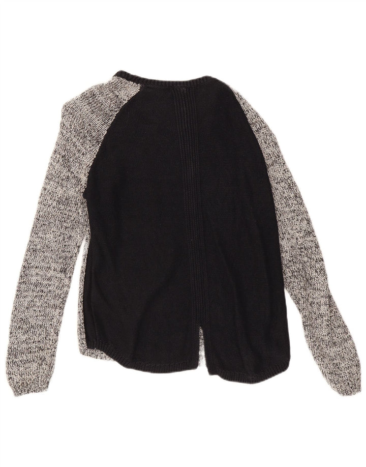 Marks & Spencer Γυναικείο πουλόβερ με λαιμόκαυστο UK 12 Medium Black