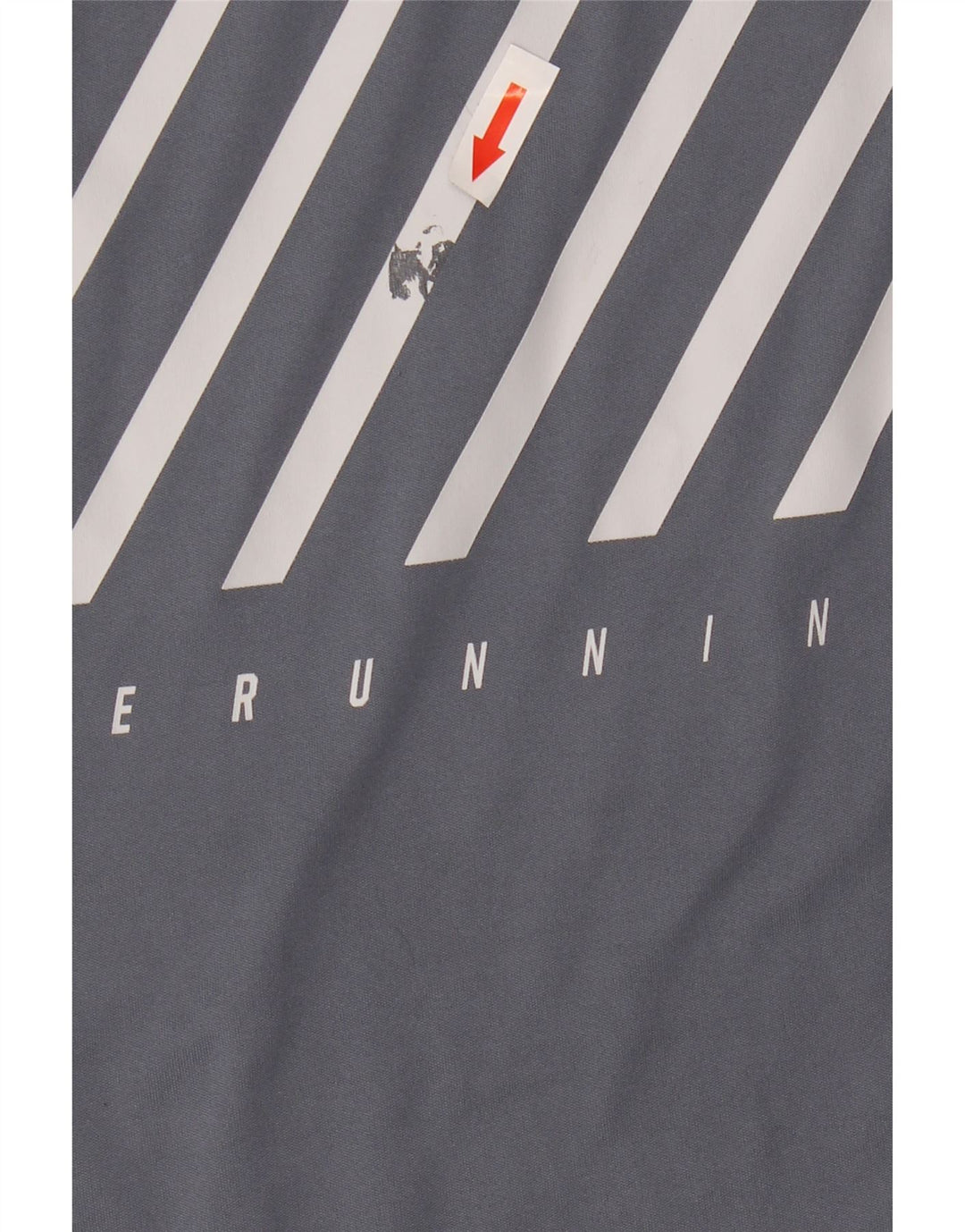 Ανδρικό γραφικό μπλουζάκι Nike Dri Fit Top XL Γκρι ριγέ πολυεστέρα