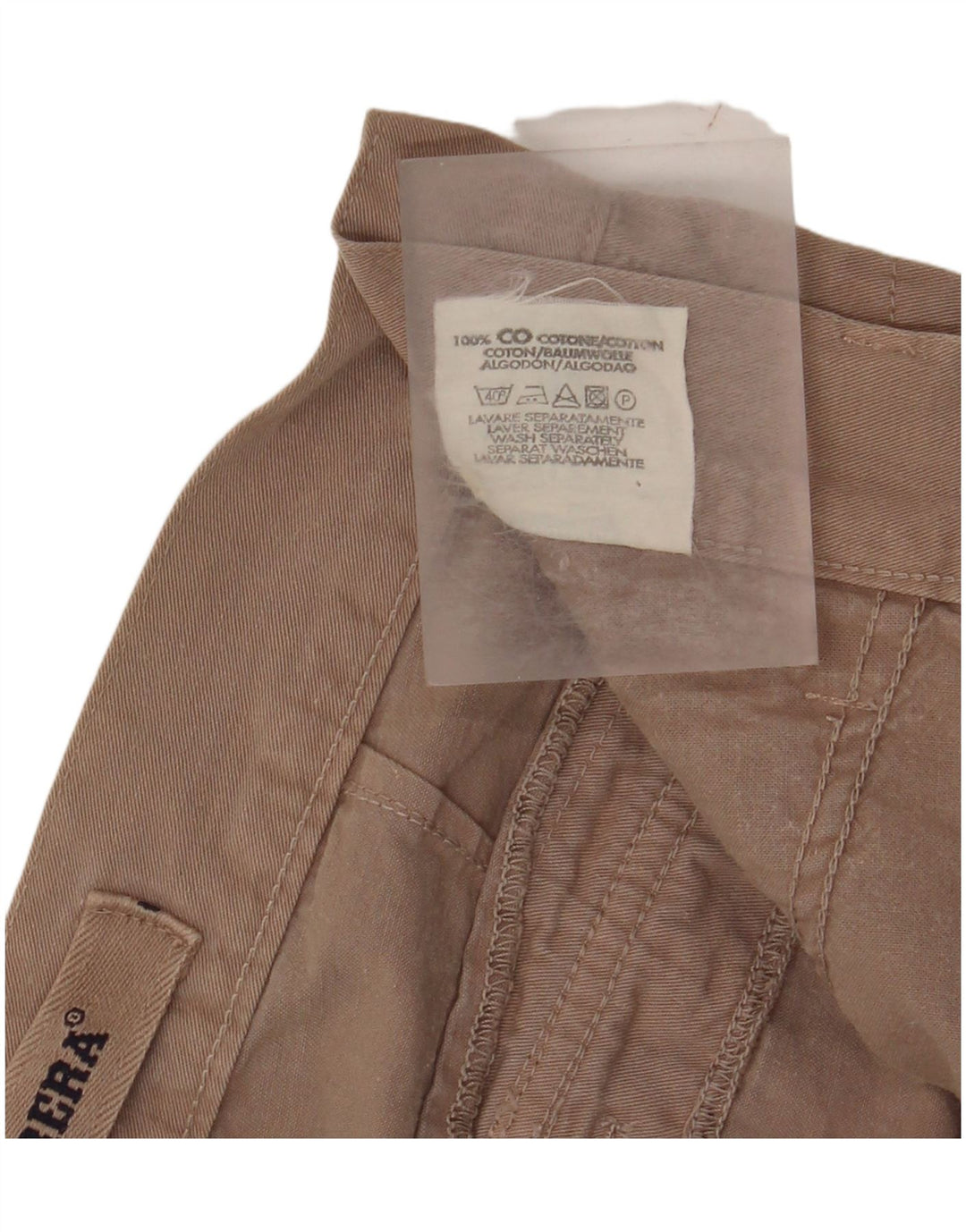 Carrera Ανδρικό ίσιο παντελόνι Cargo IT 48 Medium W30 L34 Μπεζ βαμβακερό
