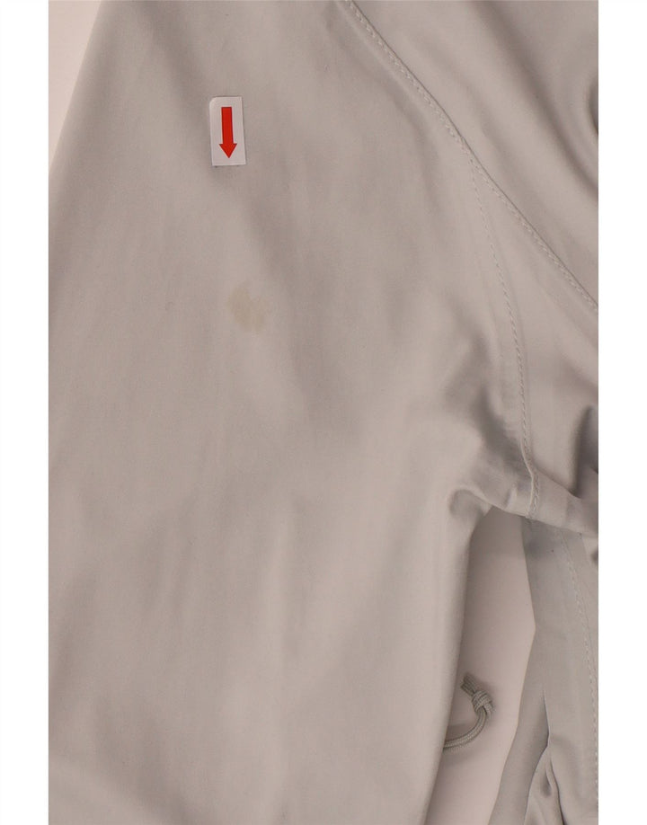 THE NORTH FACE Γυναικείο μπουφάν βροχής με κουκούλα UK 14 Large Grey Polyester