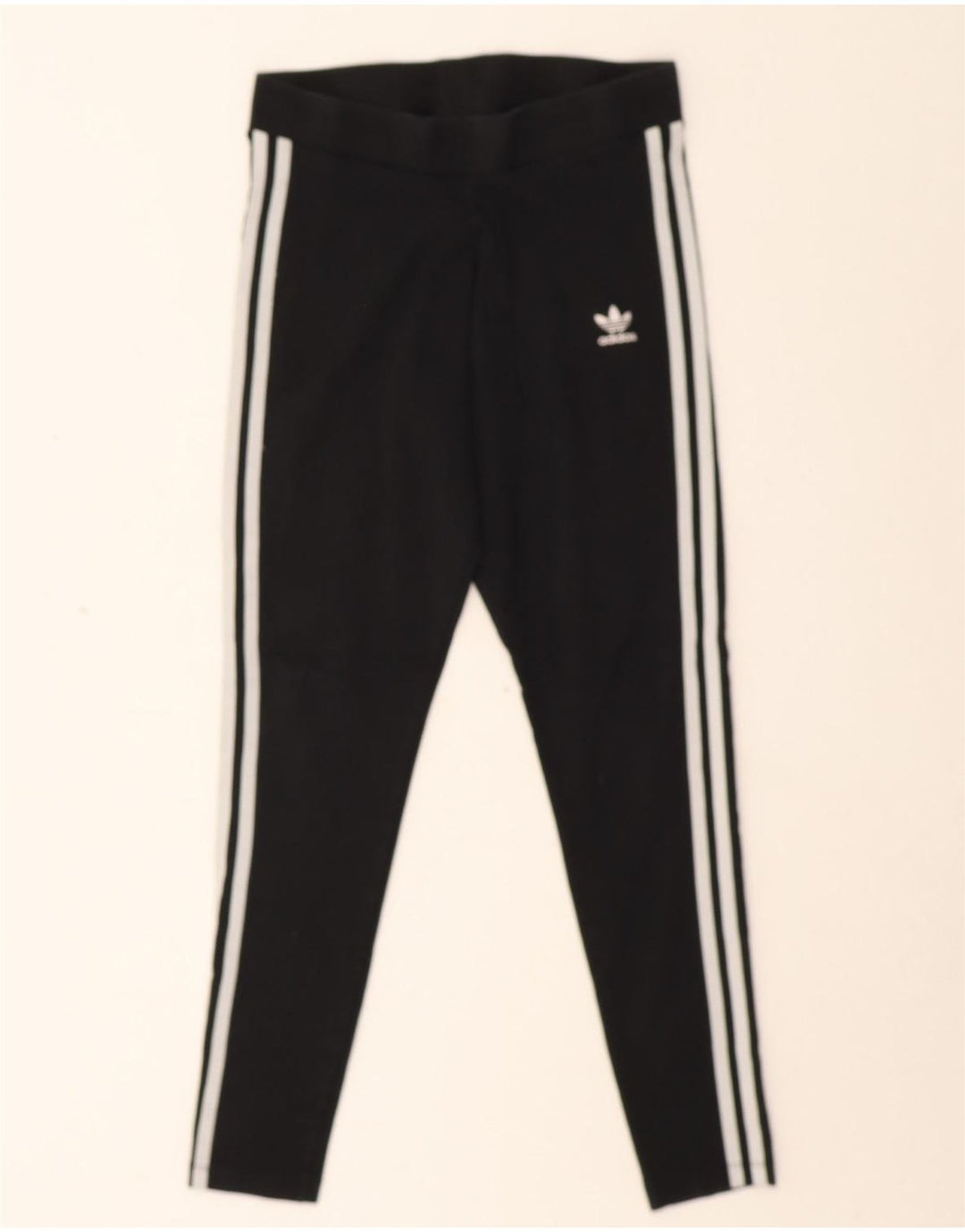 Γυναικείο κολάν Adidas UK 8 Small μαύρο βαμβακερό