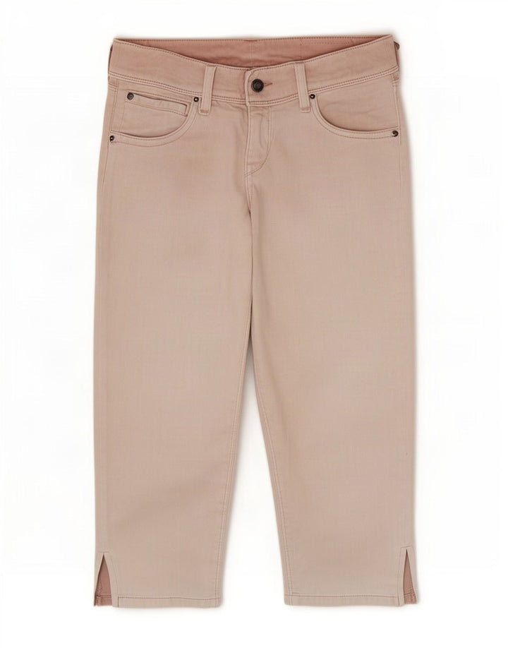 Γυναικείο Levi's Capri Jeans W27 L18 Ροζ Βαμβακερό
