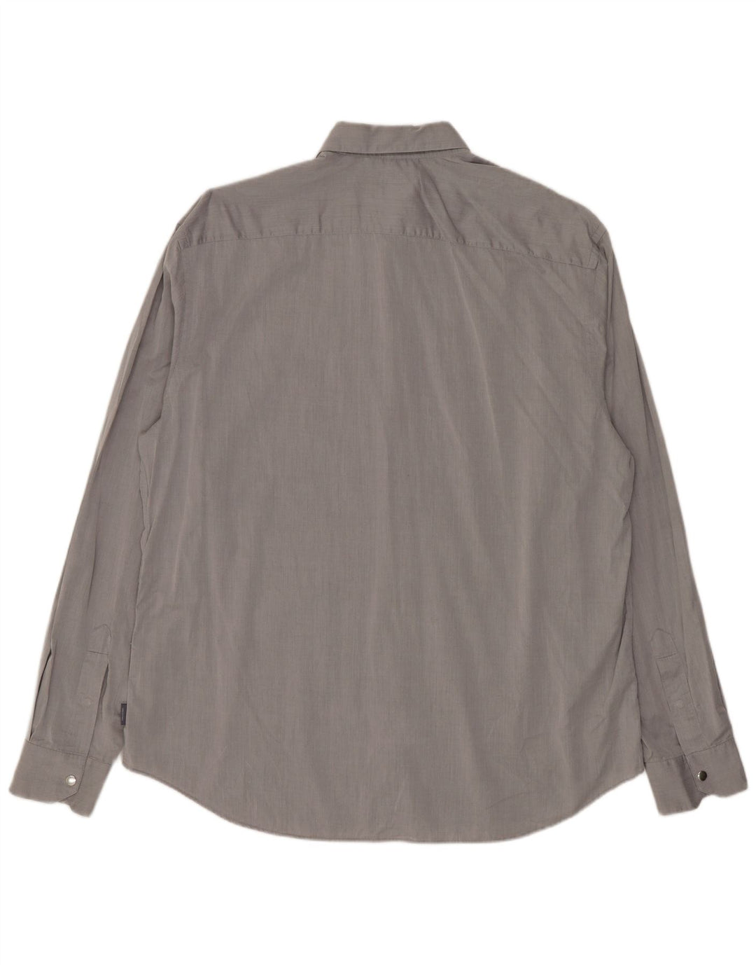 Ανδρικό πουκάμισο Armani Collezioni 2XL Γκρι