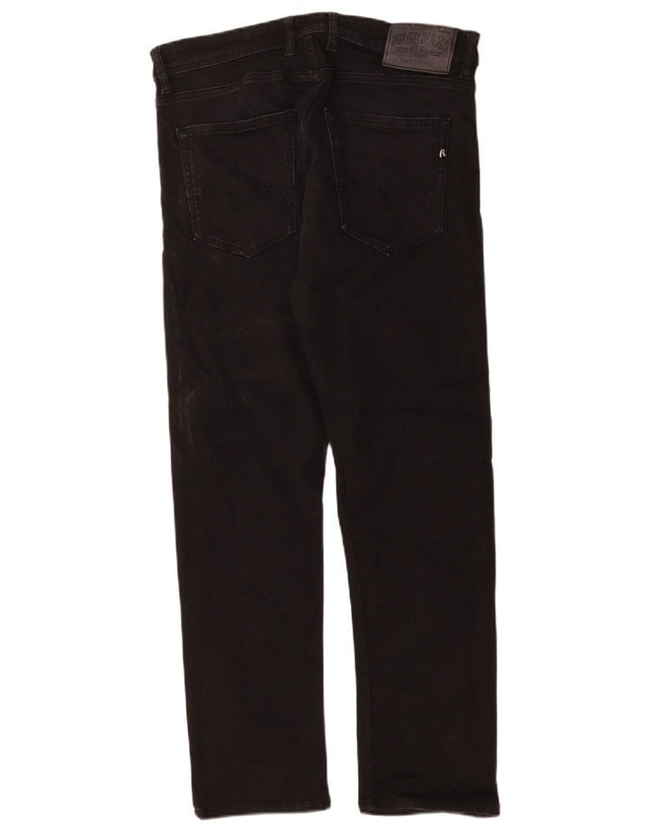 Replay Ανδρικό Slim Jeans W32 L30 Μαύρο βαμβακερό