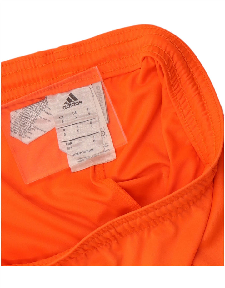 Ανδρικό σορτς Adidas Climalite Small πορτοκαλί πολυεστέρα