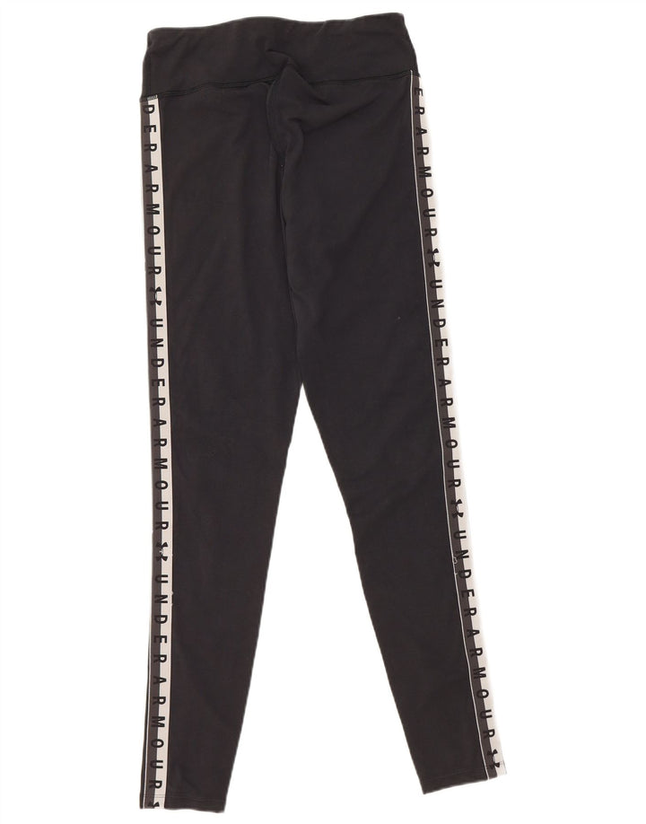 Γυναικεία γραφικά κολάν UNDER Armour Heat Gear UK 10 Small Black