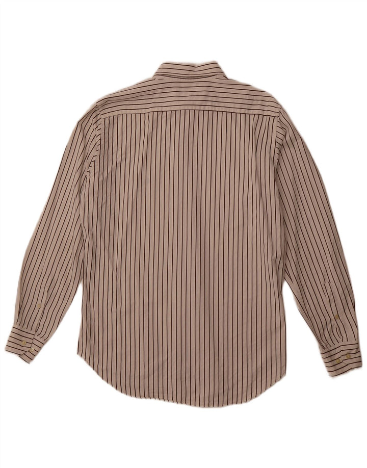 ETRO Mens Shirt Size 41 Large White Striped