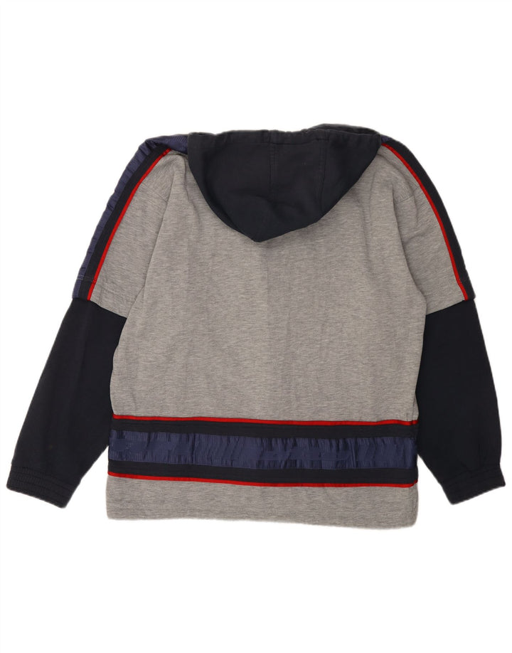 Ανδρική αθλητική φόρμα γραφικών LOTTO Top Jacket UK 38/40 Medium Grey Colourblock