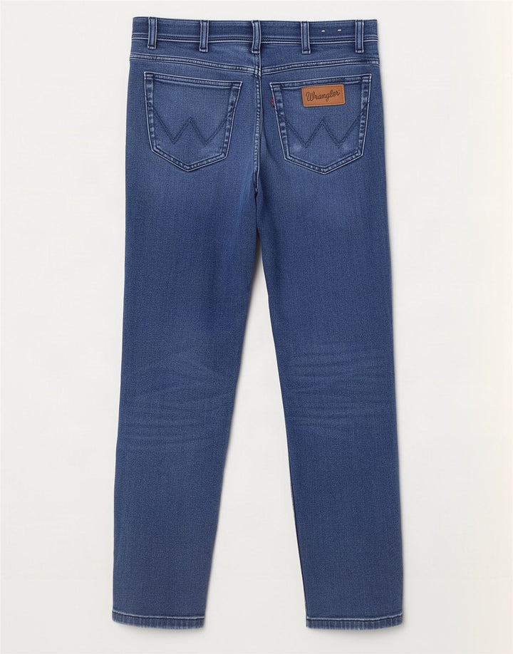 Wrangler Ανδρικό Texas Slim Jeans W32 L30 Blue Cotton