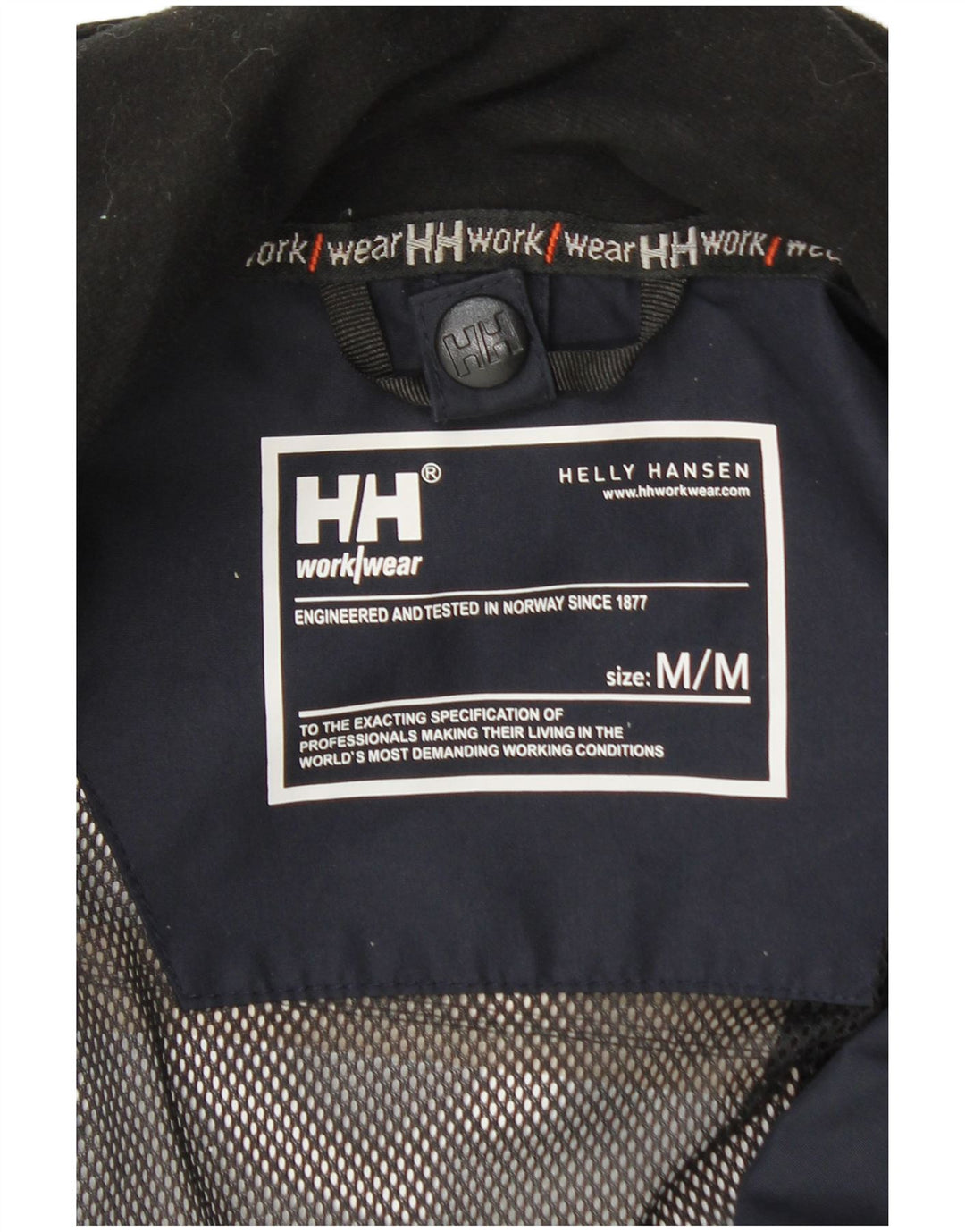 Helly Hansen Ανδρικό μπουφάν βροχής με κουκούλα UK 38 Medium Navy Blue