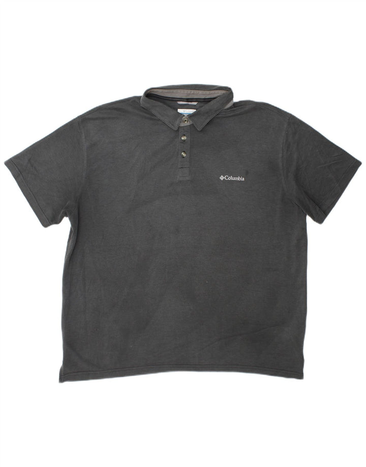 Ανδρικό μπλουζάκι πόλο Columbia 2XL Grey Modal