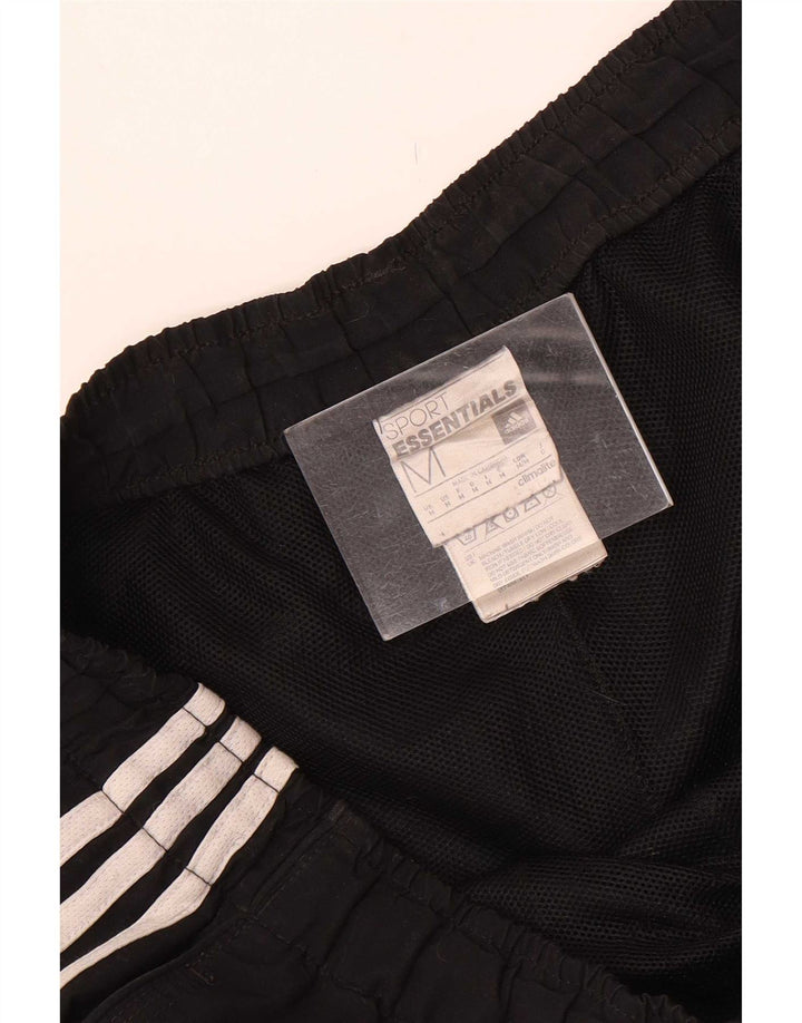 Ανδρικό σορτς Adidas Climalite από μεσαίο μαύρο πολυεστέρα