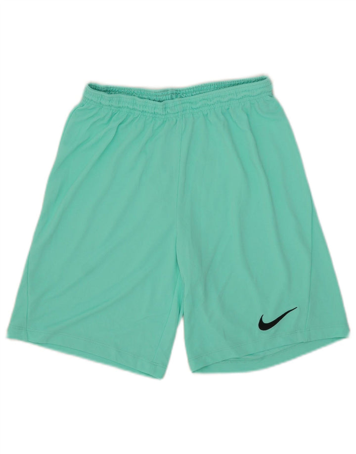 Ανδρικό αθλητικό σορτς Nike Dri Fit από μεσαίο τιρκουάζ πολυεστέρα