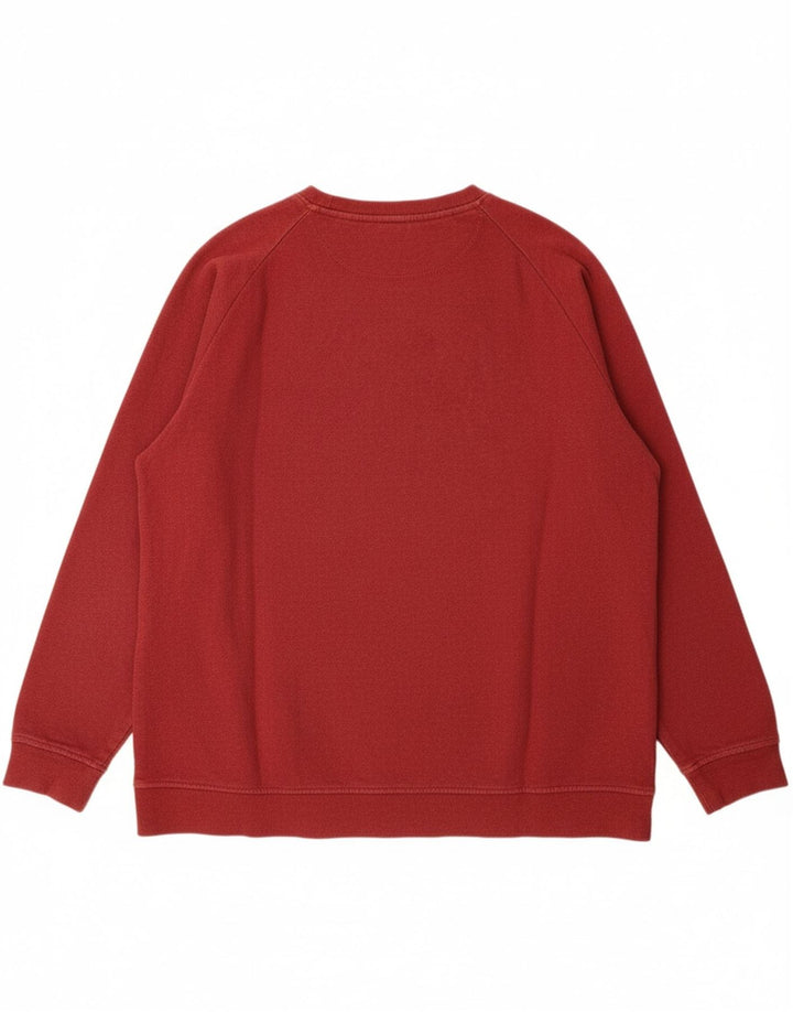 REEBOK Mens Sweatshirt Jumper 2XL Burgundy Cotton Vintage Reebok and Second-Hand Reebok from Messina Hembry 