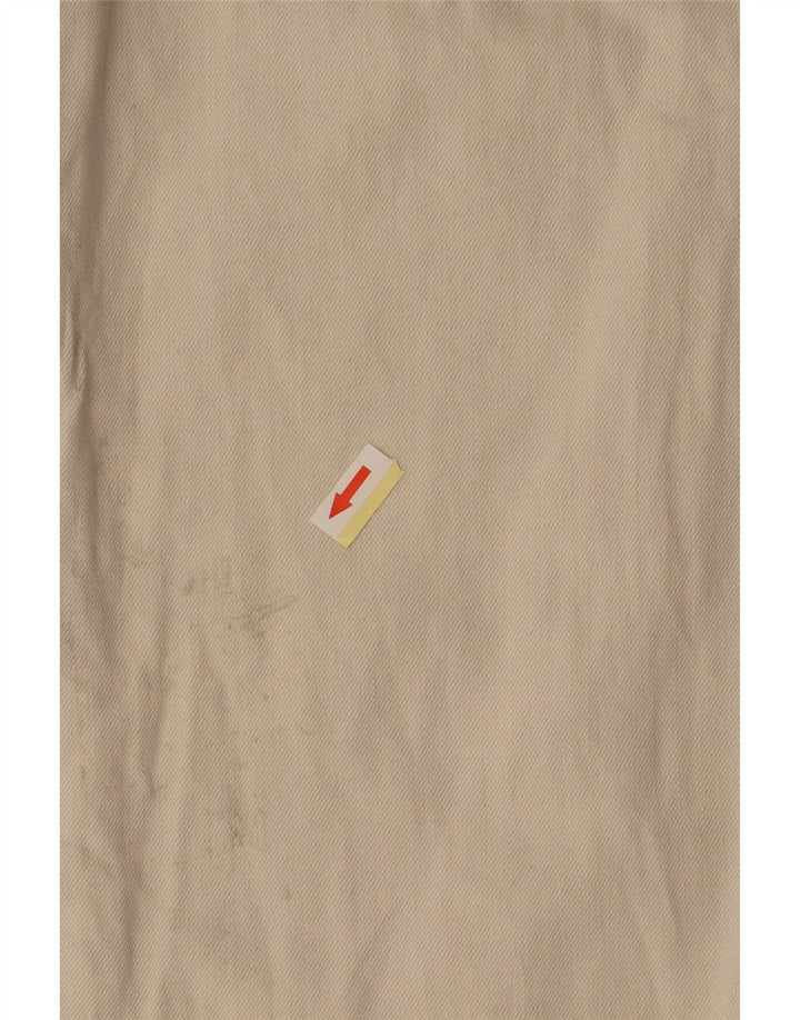 ZARA Γυναικείο Ψηλόμεσο Φαρδύ κομμένο παντελόνι EU 36 XS W26 L25 Μπεζ