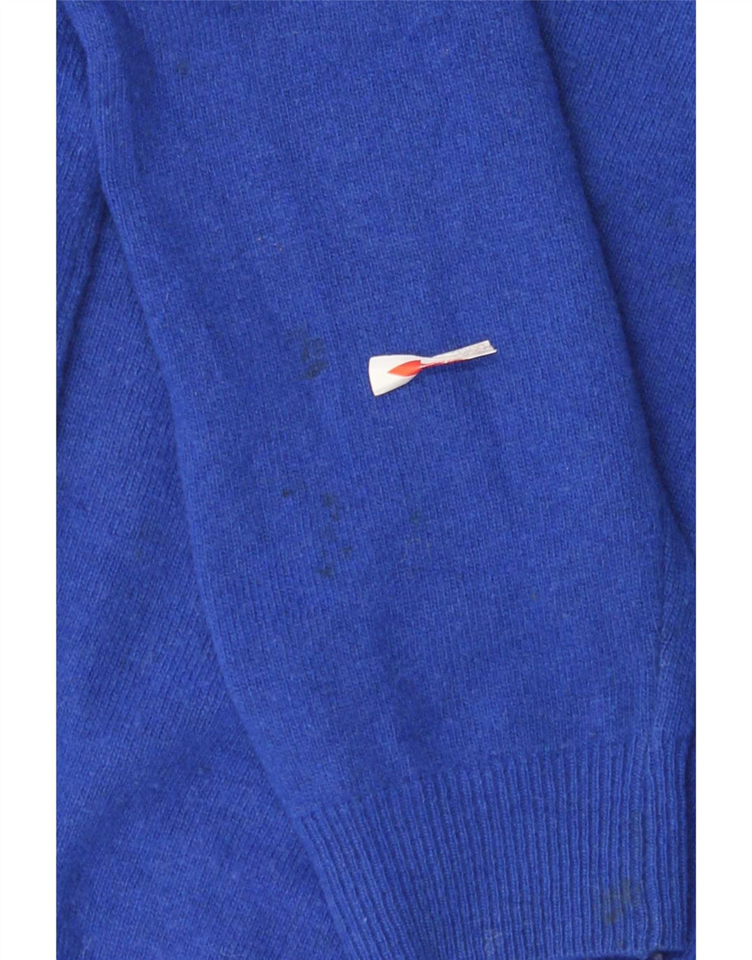 Πουλόβερ Kappa Boys V-Neck Jumper 7-8 ετών Μεσαίο μπλε Lambswool