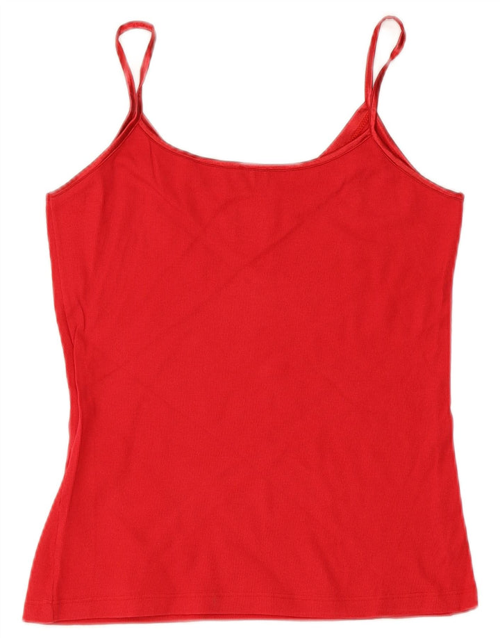 Lotto Womens Cami Top UK 18 XL Red Cotton
