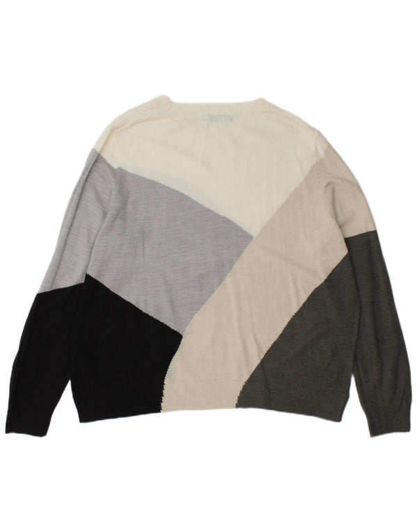 Marks & Spencer Γυναικείο πουλόβερ με λαιμόκαυστο UK 16 Large Grey