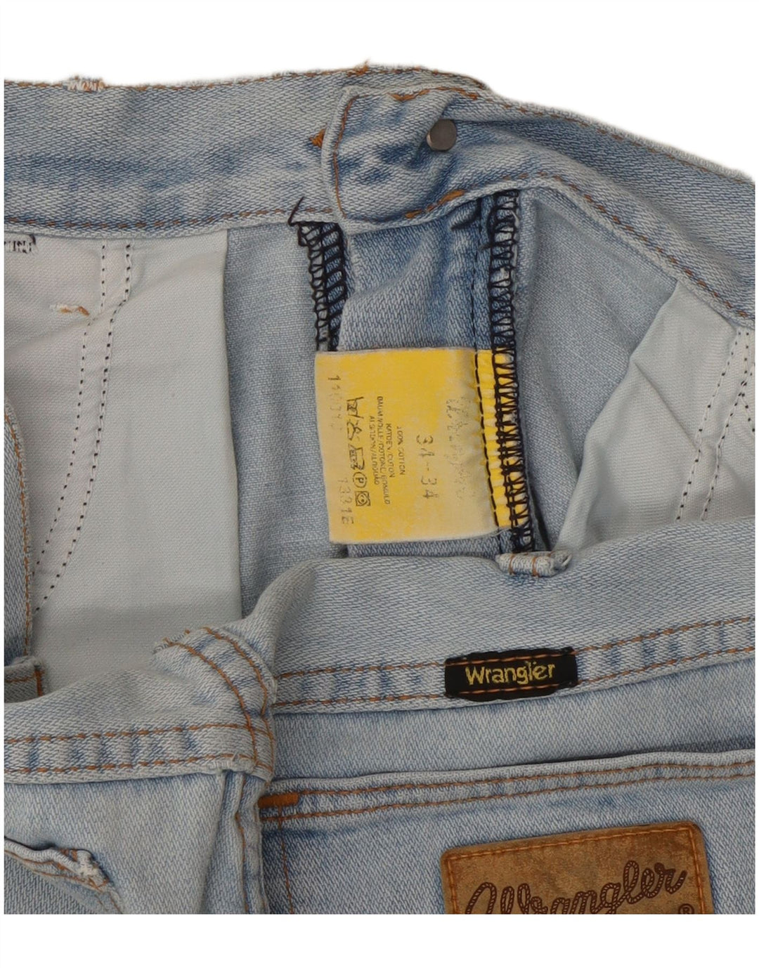 Ανδρικό τζιν WRANGLER Bootcut W34 L34 Μπλε βαμβακερό