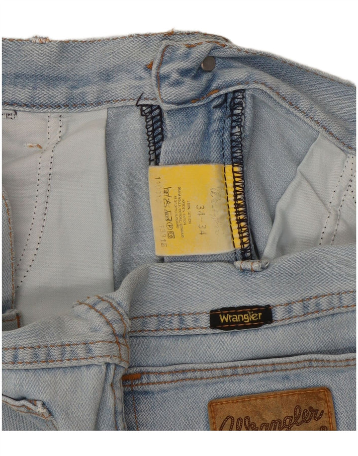 Ανδρικό τζιν WRANGLER Bootcut W34 L34 Μπλε βαμβακερό