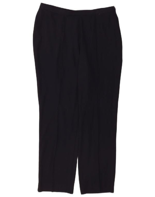 Marks & Spencer Γυναικείο ψηλόμεσο παντελόνι UK 16 Large W34 L28 Navy