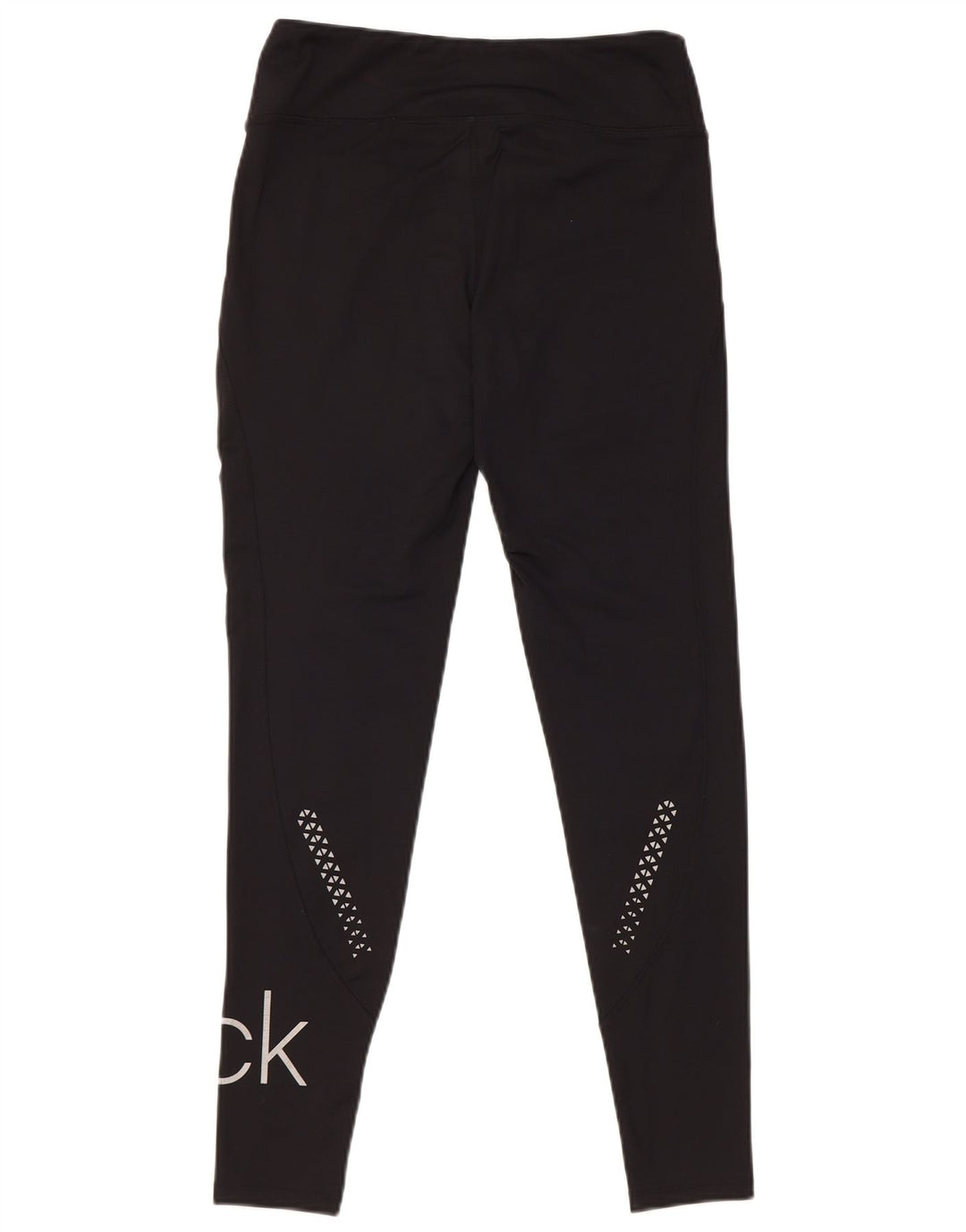 Calvin Klein Γυναικεία Γραφικά Κολάν Γκολφ UK 10 Small Black Polyester