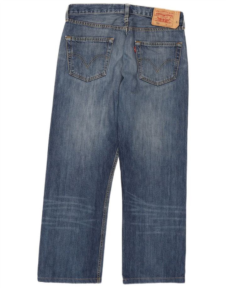 Levi's Mens 501 Straight Jeans W33 L27 Blue