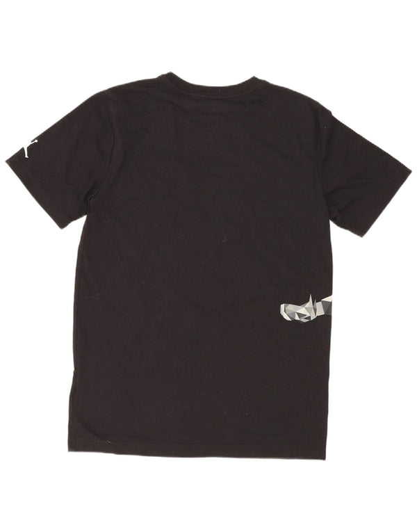 Jordan Boys Graphic T-Shirt Top 13-14 Year XL Μαύρο βαμβακερό
