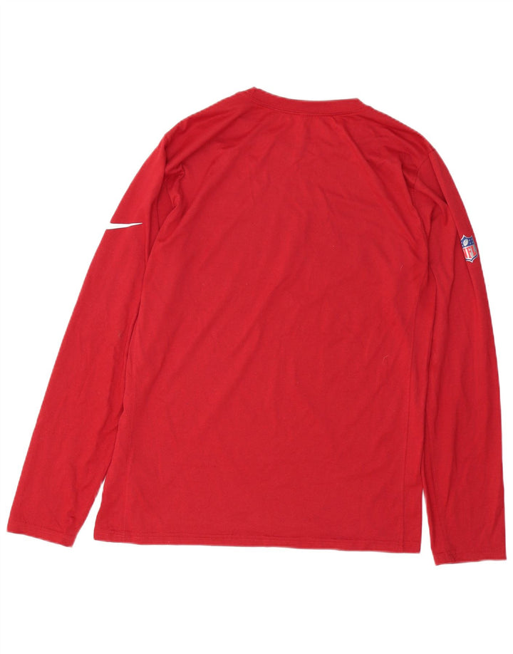 Ανδρικό Nike Arizona Cardinals γραφικό μακρυμάνικο μπλουζάκι μεσαίου κόκκινου πολυεστέρα