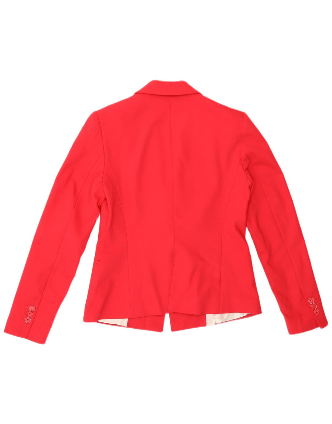 Zara Γυναικείο σακάκι 1 κουμπιού blazer UK 14 Medium Pink Polyester