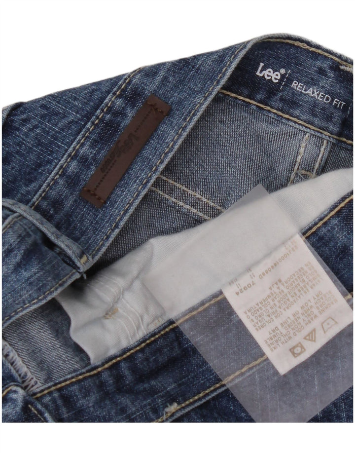 Γυναικείο τζιν ίσιο LEE Relaxed Fit W32 L31 Μπλε βαμβακερό