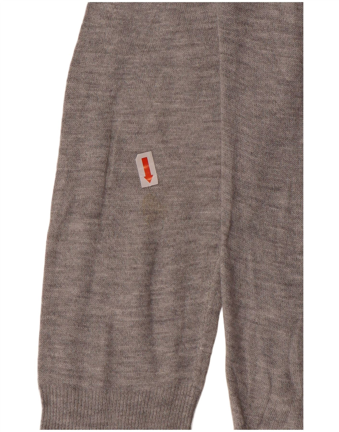 Zara Γυναικείο πουλόβερ με λαιμόκαυστο UK 14 Medium Grey