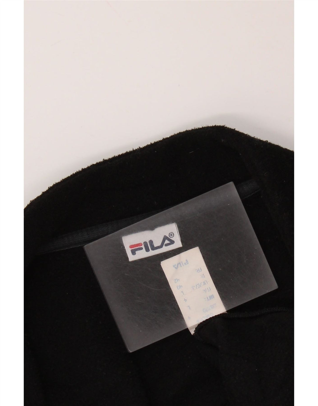 Fila Γυναικείο Fleece Jacket UK 16 Large Black Polyester