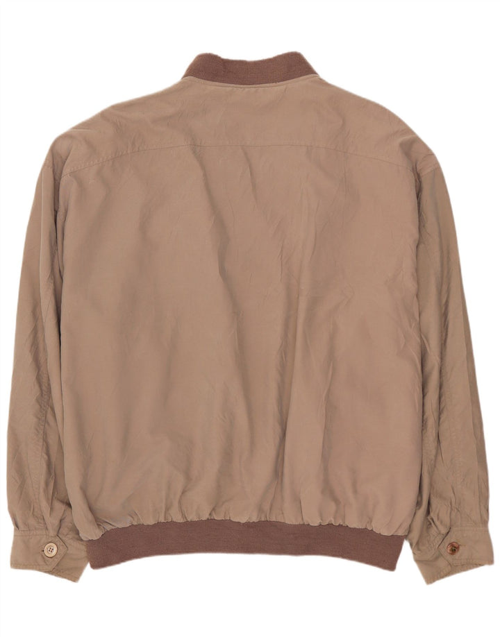 JEAN LEGALLI Ανδρικό Loose Fit Bomber Jacket IT 54 2XL Grey Polyester