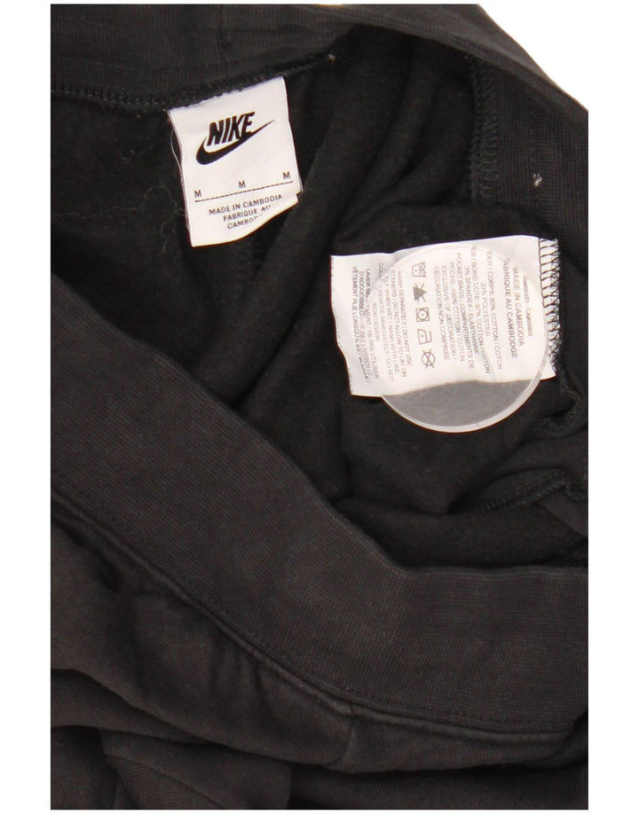 Γυναικεία αθλητική φόρμα NIKE Παντελόνι Joggers UK 12 μεσαίο μαύρο βαμβακερό