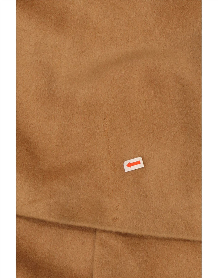 Max Mara Γυναικείο παλτό με διπλό στήθος UK 12 Medium Beige Camelhair Classic