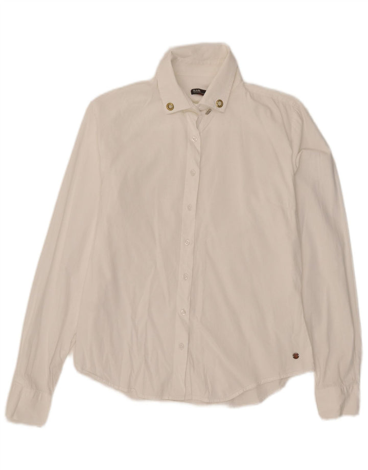 Slam γυναικείο πουκάμισο UK 12 Medium White