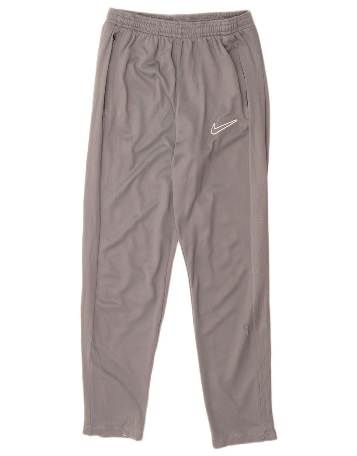 Παντελόνι αθλητικής φόρμας Nike Boys Dri Fit 12-13 ετών Μεγάλο γκρι πολυεστέρα