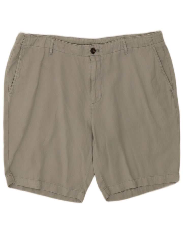 Ανδρικό σορτς chino Reiss W36 μεγάλο γκρι βαμβακερό