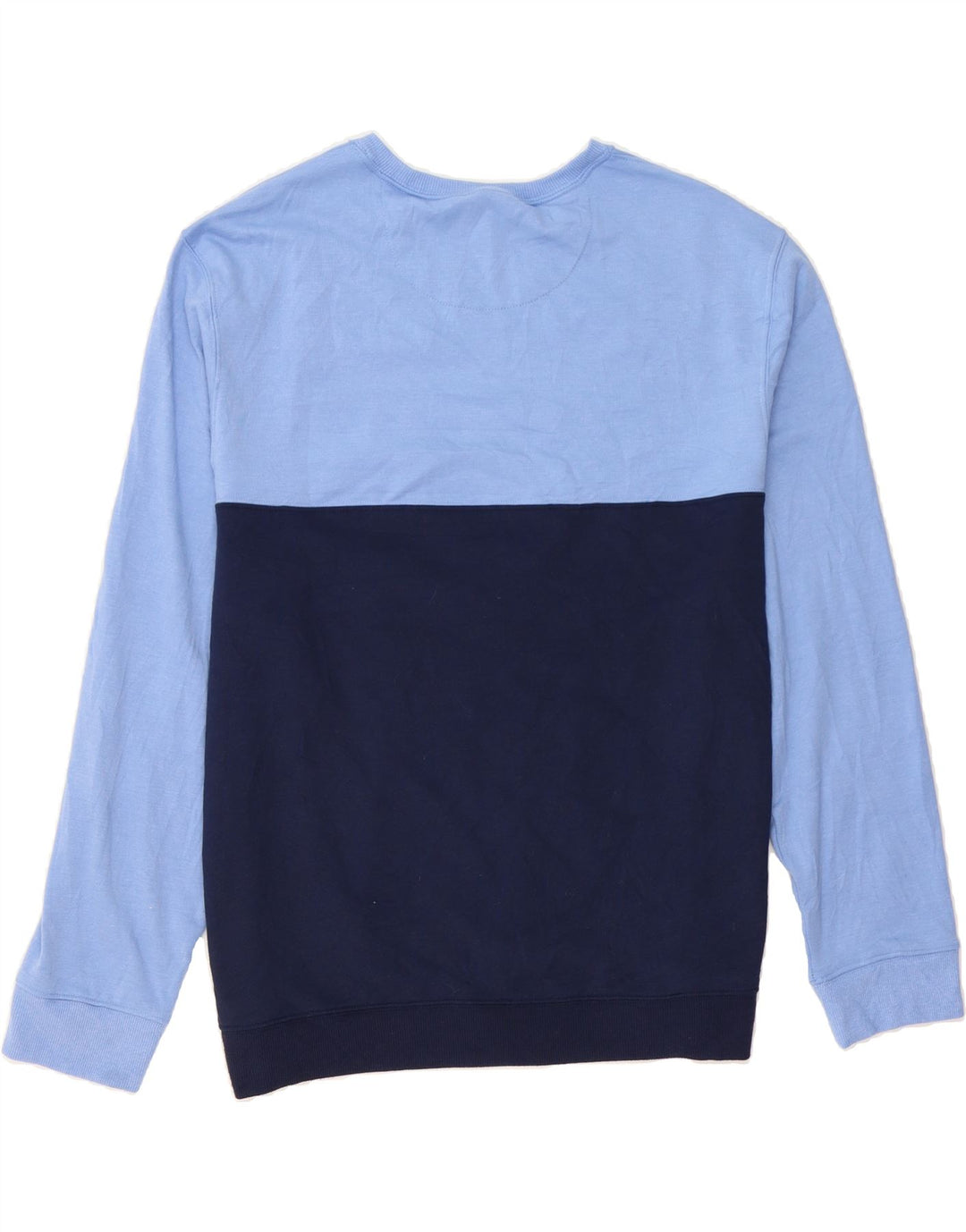 IZOD Womens Sweatshirt Jumper UK 20 2XL Blue Colourblock Polyester Vintage Izod and Second-Hand Izod from Messina Hembry 