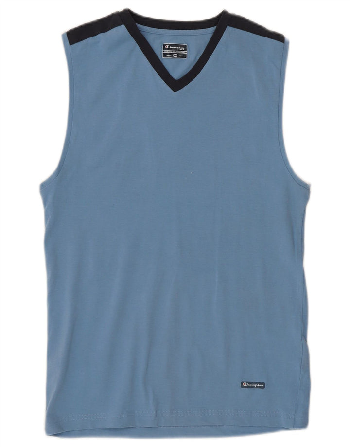 Γυναικείο γιλέκο CHAMPION UK 14 Large Blue