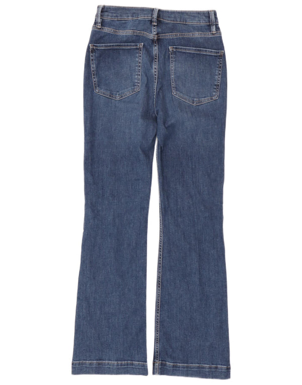 Marks & Spencer Γυναικεία τζιν UK 10 Small W28 L31 Blue Cotton