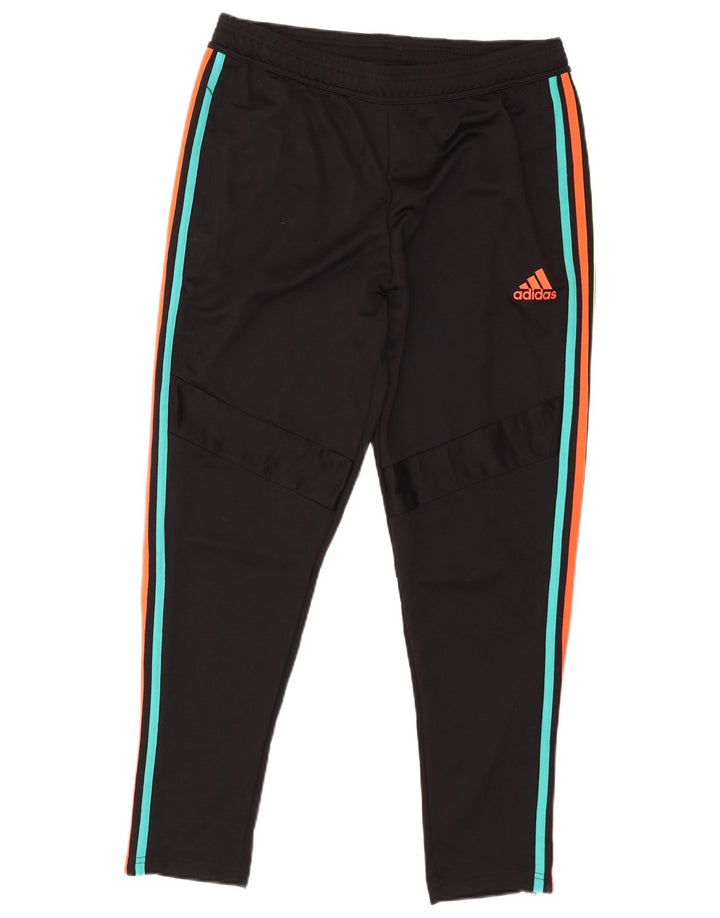 Ανδρική αθλητική φόρμα Adidas Παντελόνι μεγάλο μαύρο πολυεστέρα